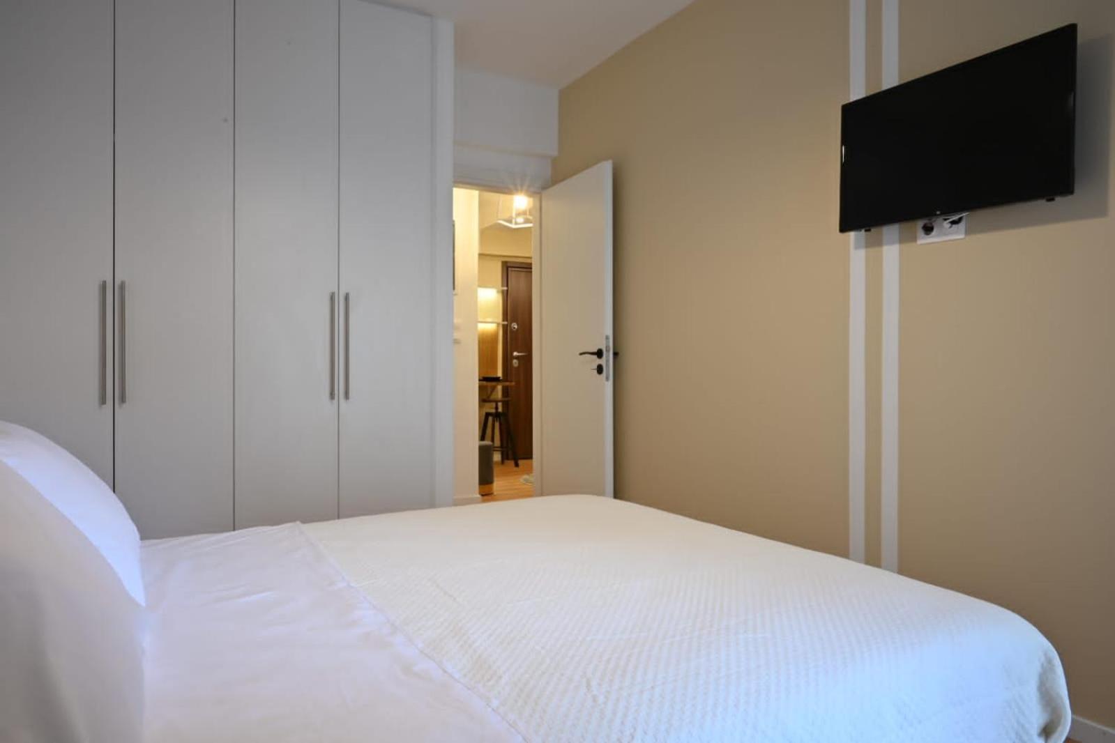 Modern Two Bedroom Apartment At Koukaki Athen Exterior foto