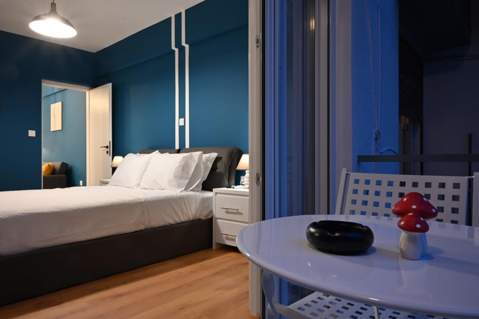 Modern Two Bedroom Apartment At Koukaki Athen Exterior foto